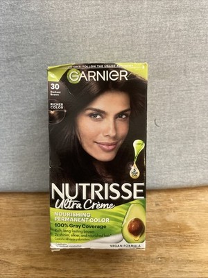 Garnier Nutrisse Nourishing Hair Color Dark Brown #30