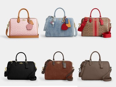 NWT Coach Rowan Large Satchel Bag In Signature Canvas CEA19/CAL83/CDY75/CCC79