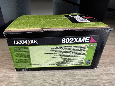 Original Lexmark Toner 802XME (Magenta)