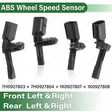 4x ABS Sensor Vorne Hinten 2-polig für Audi ...