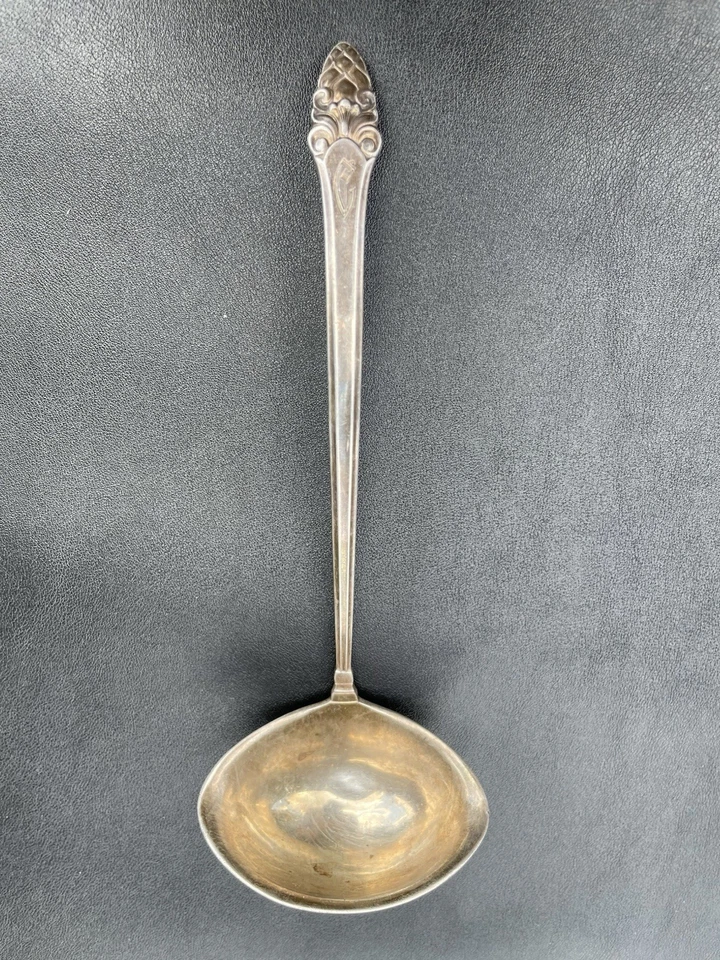  Concha de prata esterlina Gorham 7 "servindo talheres 1800's  - Imagem 3 de 4