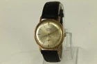 CORNAVIN De Luxe Geneve Extra FLat 17 J Goldplated Swiss Wristwatch 1950's