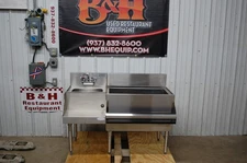 Krowne 47" Cocktail Station Underbar Ice Well Bin Chest w/ 10 Circuit Cold Plate