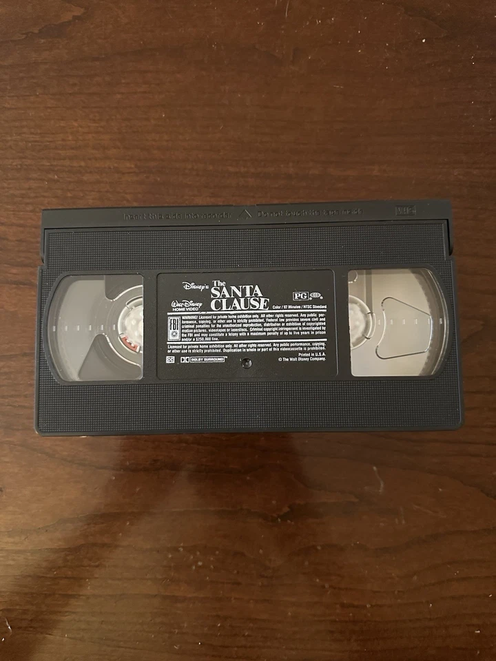 The Santa Clause VHS Starring Tim Allen - Image 4 of 4