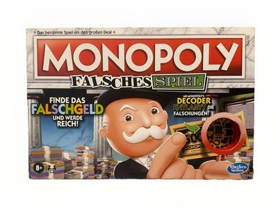 Monopoly  Falsches Spiel  (Hasbro, 2021)   B Ware -  wie neu - vollständig