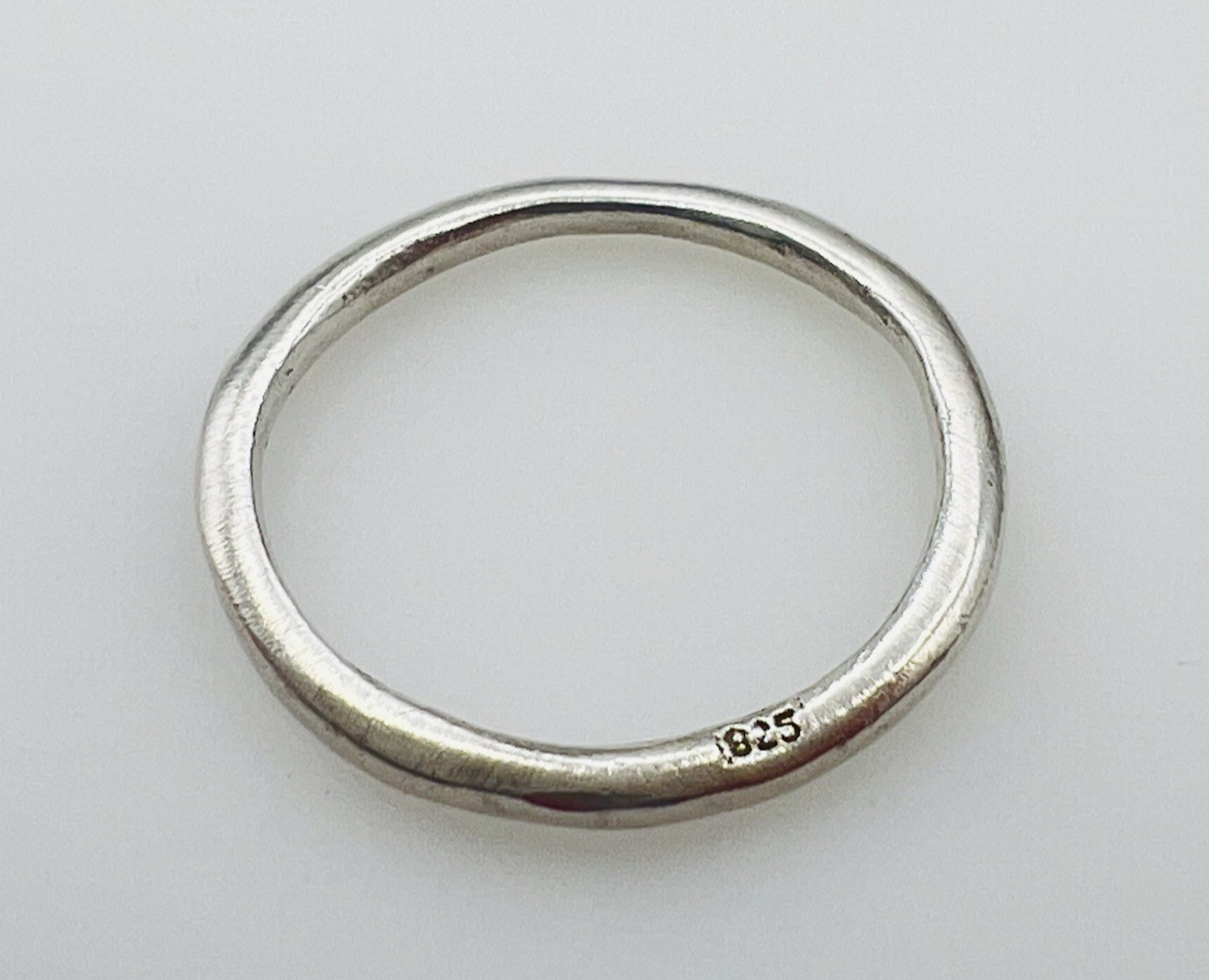 Solid 925 Sterling Silver Size 2.25 Stackable Knu… - image 3