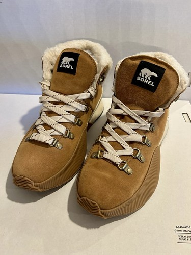 Sorel Women's Size 8 Out N About III Conquest WP Boots Camel Brown NL4434-224