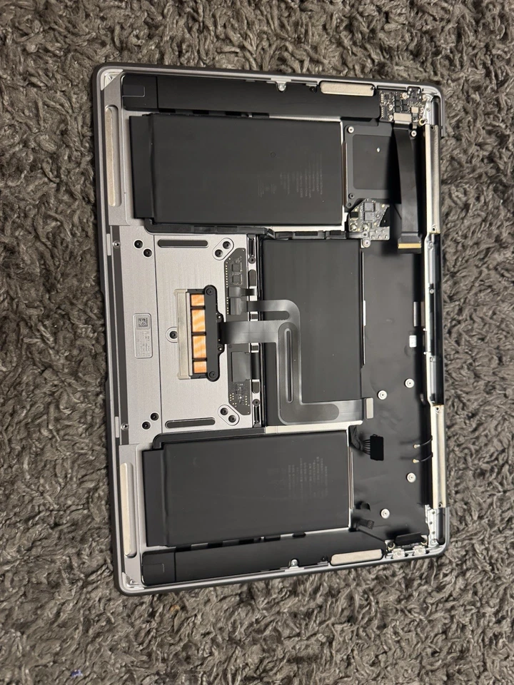 Teclado táctil con reposamanos y reposamanos para MacBook Air M1 A2337 2020 OEM. GRIS Foto 4 de 4