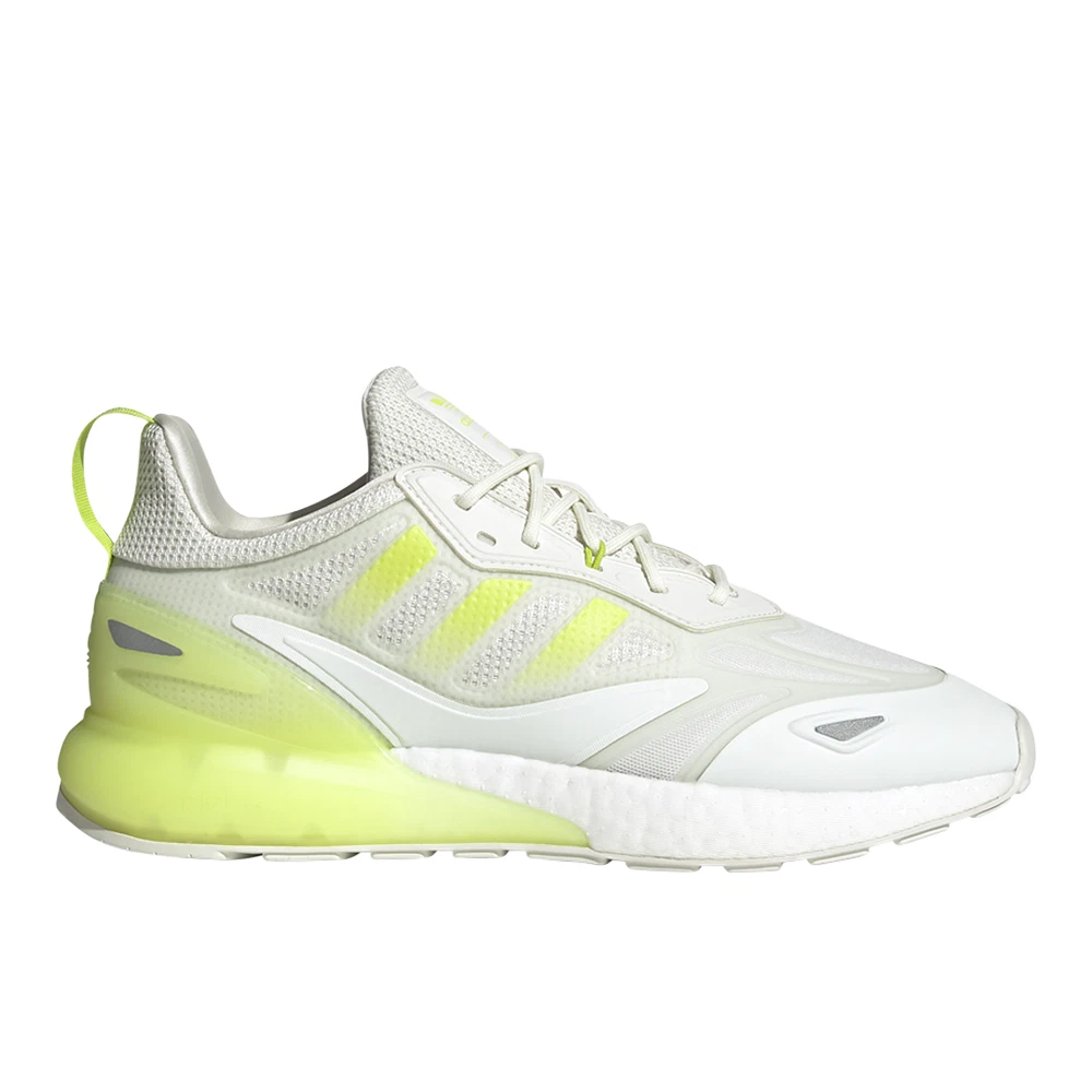 adidas Zx 2K Boost 2 Lace Up Mens White Sneakers Casual Shoes GZ7734