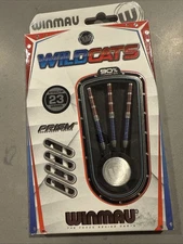 NEW Winmau Wildcats 90% Tungsten Steel Tip Dart Set 23g