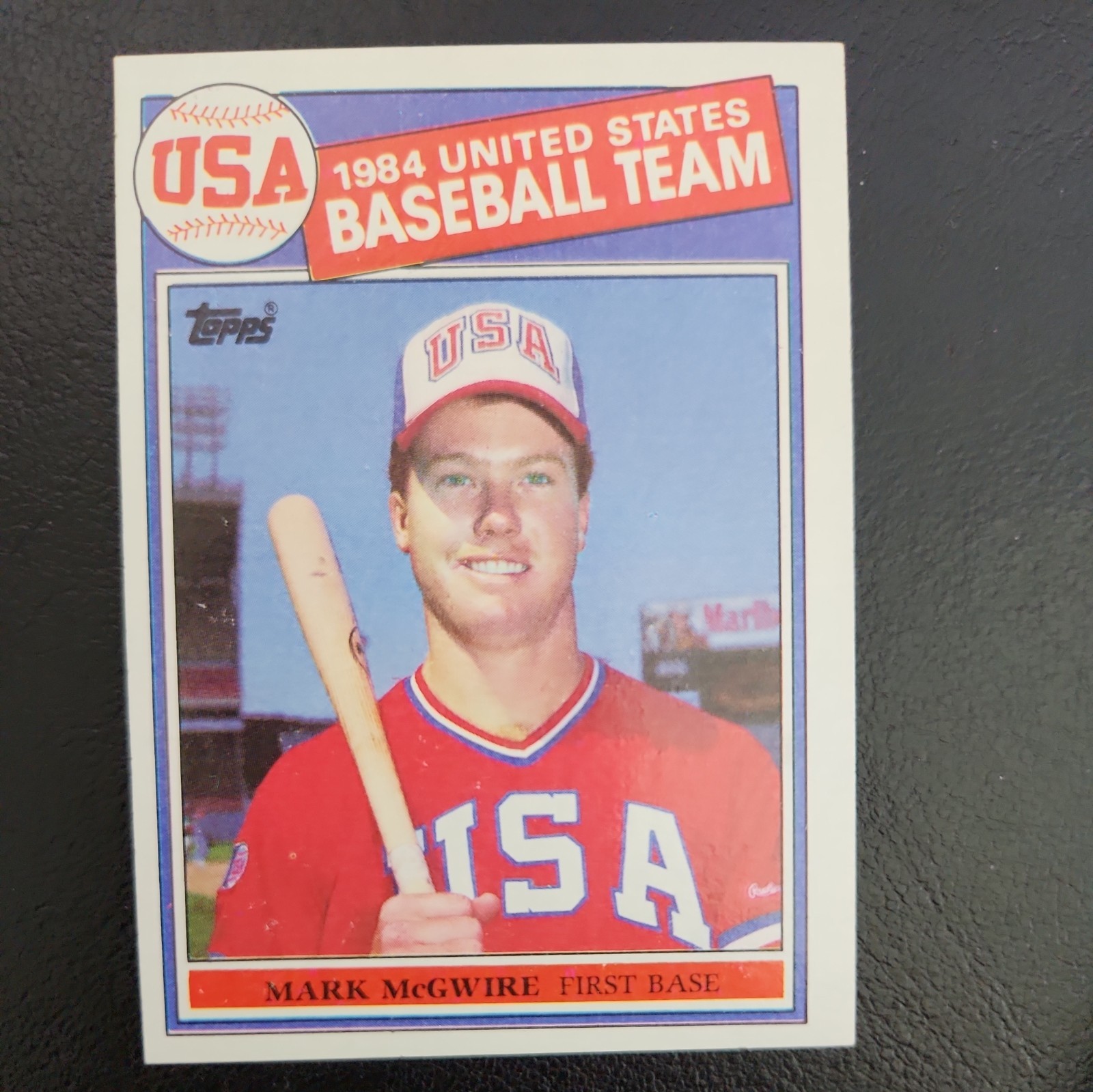 1985 Topps Mark McGwire #401 Rookie Base Set United States Baseball