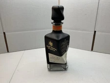 Adictivo Anjeo Tequila Bottle 750ml EMPTY With Topper Flask - Black