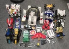 Mighty Morphin Power Rangers In Space Zeo Huge Lot Titanus Tigerzord 90s Vintage