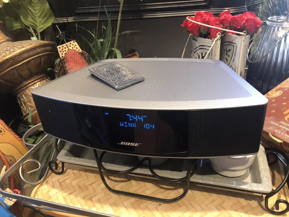 Bose Wave Radio IV 417788-WR Platinum Silver W New Remote Bose