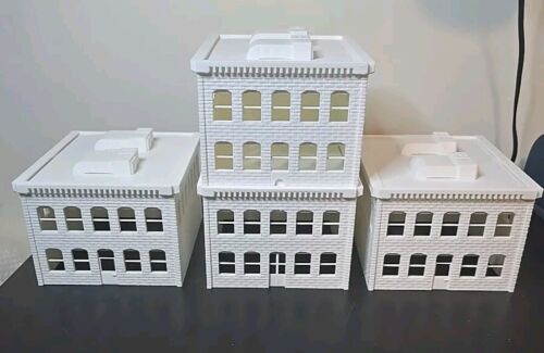 O - S Scale Buildings 3 PIECE Town BUILDINGS High Rise FREE SHIPPING