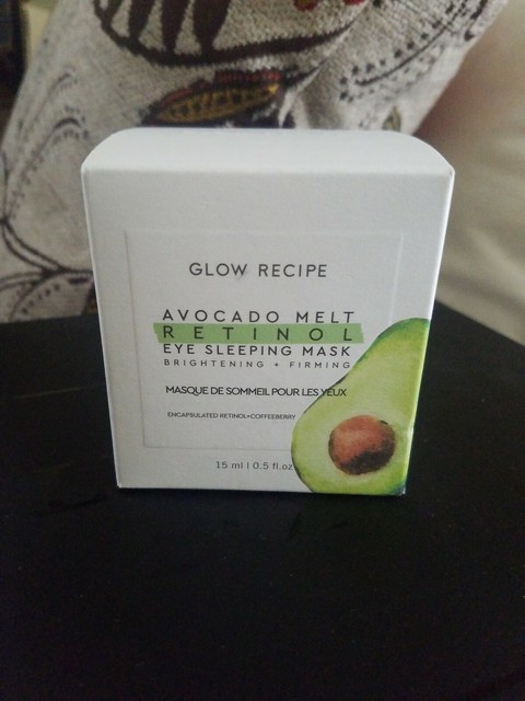 Glow Recipe AVOCADO MELT RETINOL Eye Sleeping Mask 0.5 oz ...