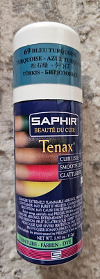 Tenax Leder Färbemittel 400 ml Spray, Farbton bleu Turquoise Nr. 69 von Saphir