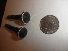 2xUsed Genuine OE Mercedes#1207660258 Chromed Door Lock Knob W128,W180 Cpe/Cnvrt