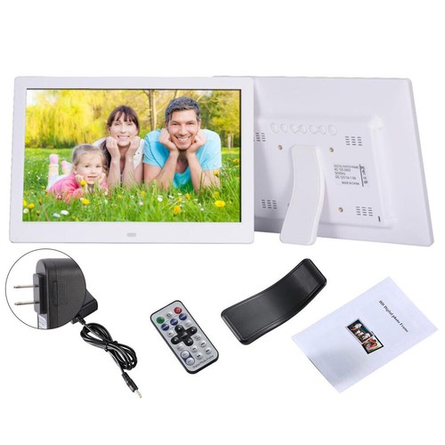 12 Inch Digital Photo Frame Us Standard Electronic Smart Picture Video Pla AUU - Picture 12 of 12