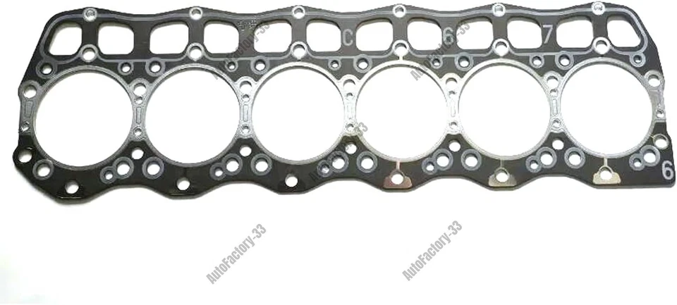 Full Gasket Set For Mitsubishi 6D16 6D16-T Engine Fuso Truck FK416 FK516 Kato - Imagem 3 de 4