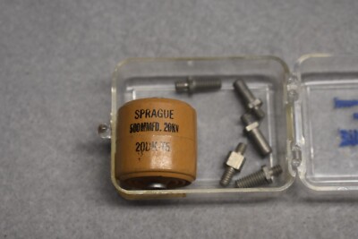Filtro Antidisturbo Radio Sprague 1JX130 - Nuovo, Made In USA