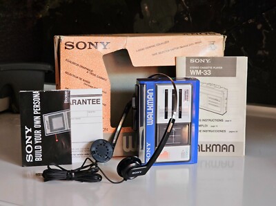 SONY WM-33 カセットウォークマン 自分好みの音がつくれるカセットプレーヤーSONY WALKMAN WM-33