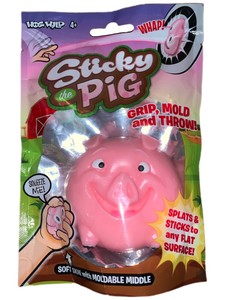 sticky pig toy