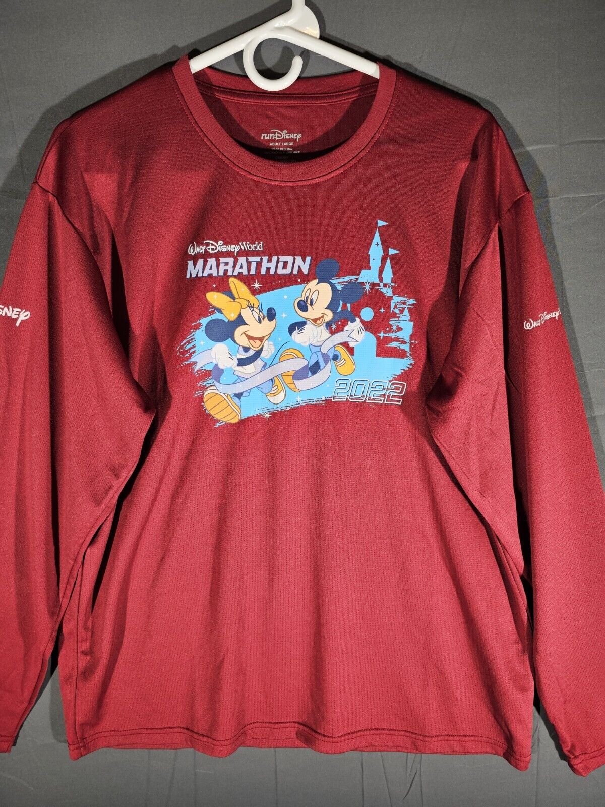 Disney Run Walt Disney World Marathon 2022 Size Large