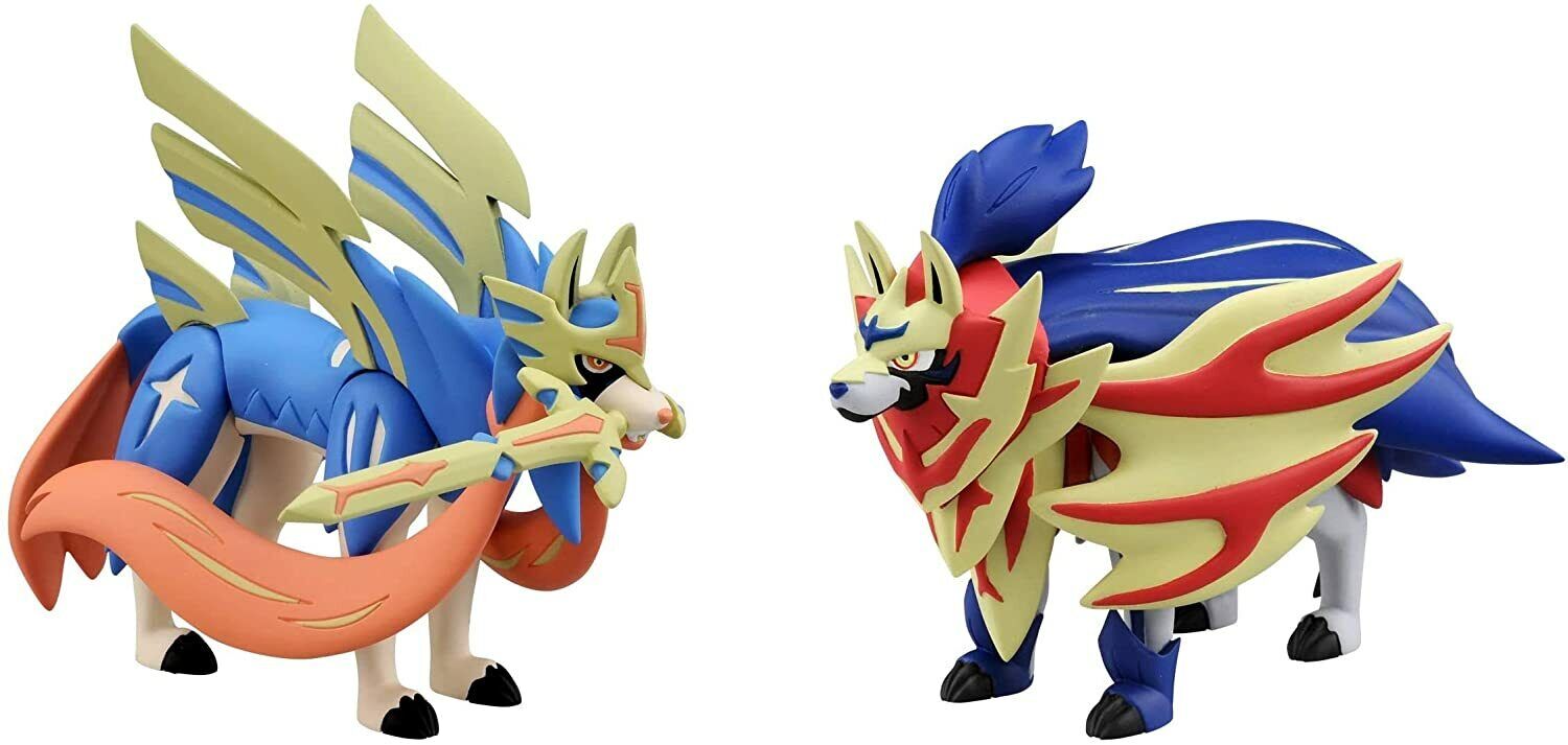 TAKARA TOMY Pokemon ZACIAN & ZAMAZENTA Figure Set of 2