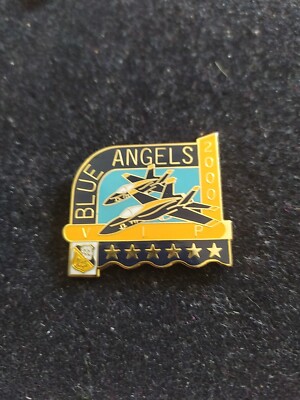 PINS Flugzeug Emaille Aéronavale GRUMMAN F 11A BLUE ANGELS TIGER Marine USA USN NAVY