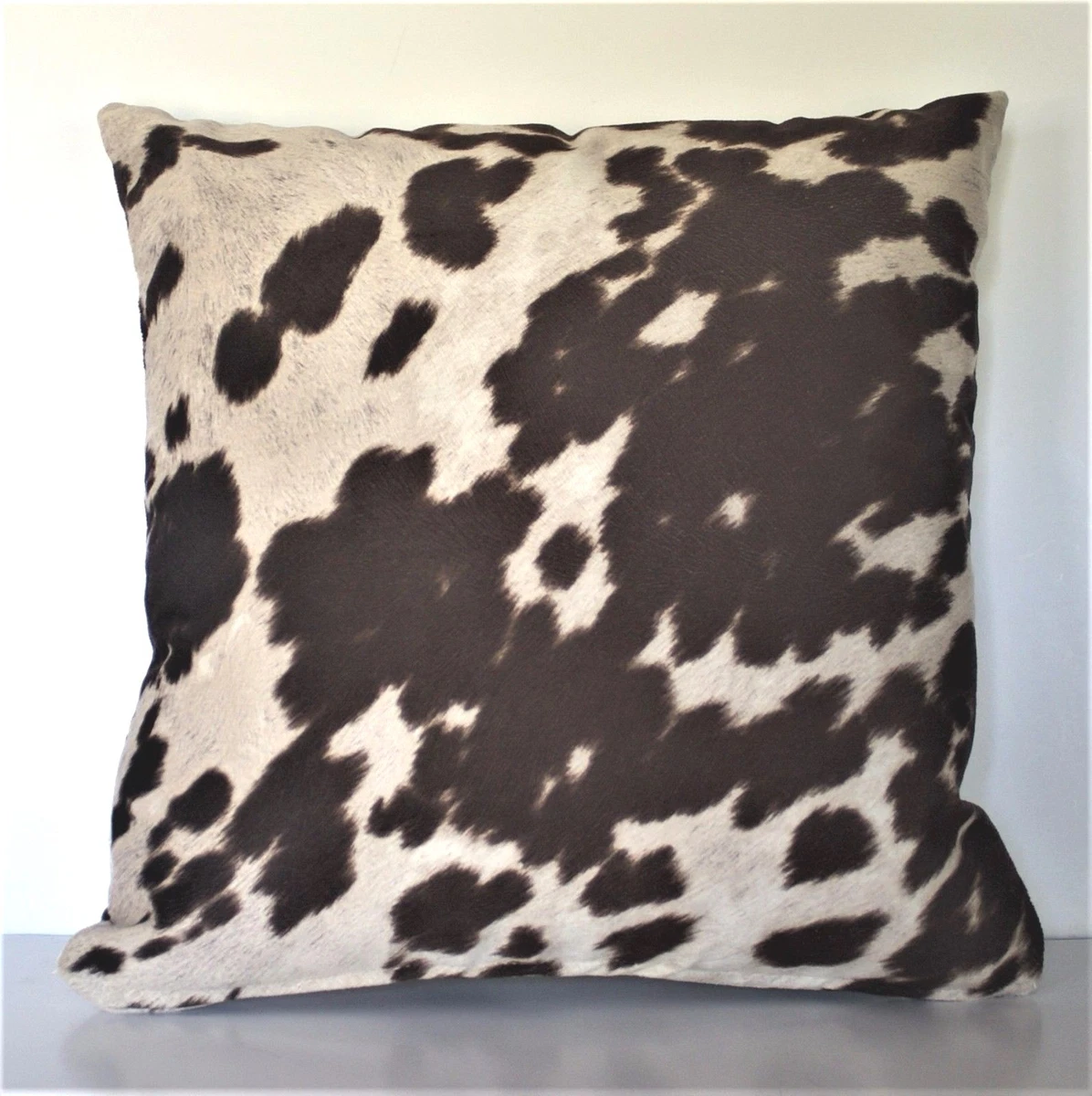 Large clearance cowhide pillows