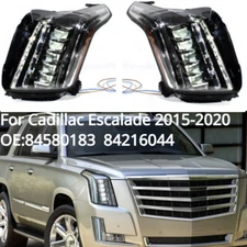 Fits Cadillac Escalade 2015-2020 Left + Right Side Led Headlights Lamp DOT SAE