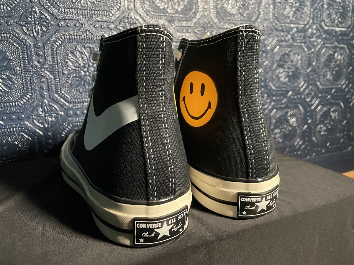 Converse Chuck 70 Vintage Canvas High Black Chinatown Market 