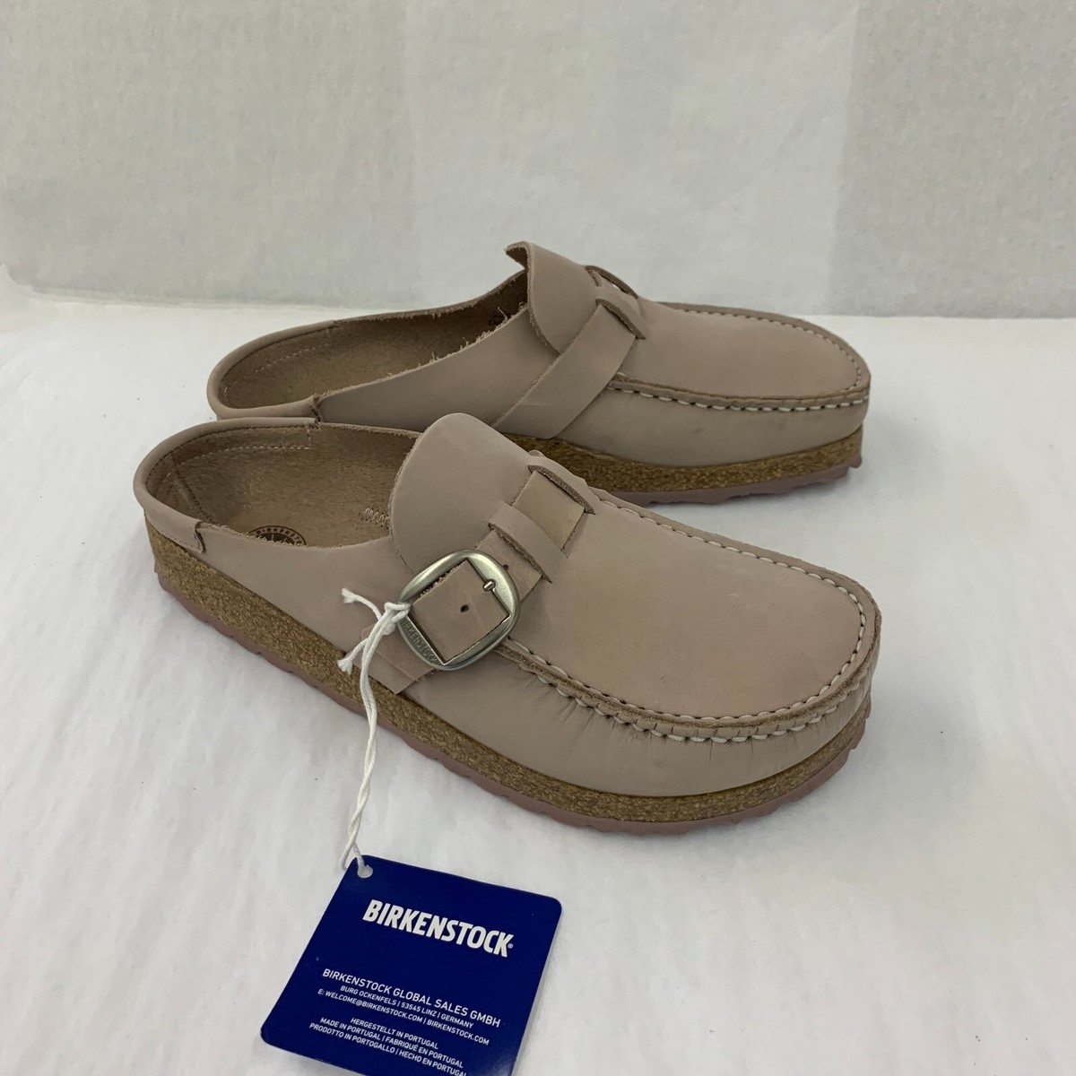 フラワー Birkenstock New w/ Box Buckley Yomo Lilac Nubuck Leather Narrow