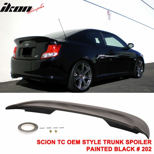 Fits 1116 Scion tC OE Style Rear Trunk Spoiler Wing ABS Lip Painted