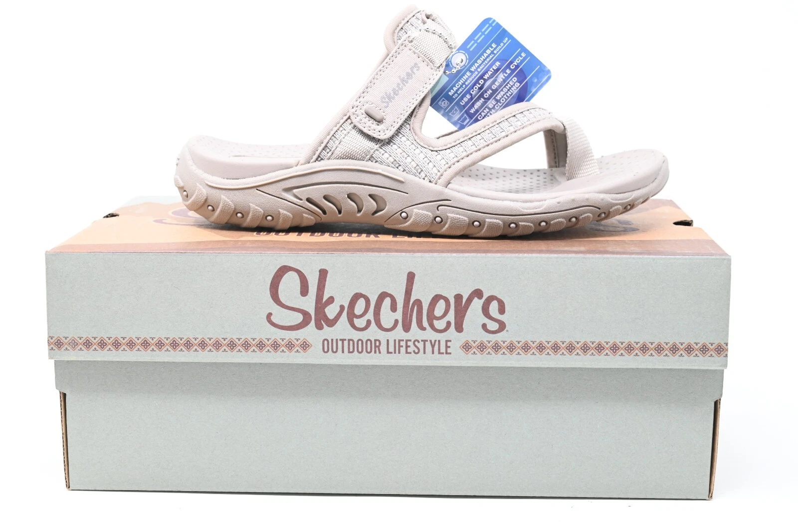 Skechers Reggae Cool Harbor Machine Washable Vegan Slide Sandal