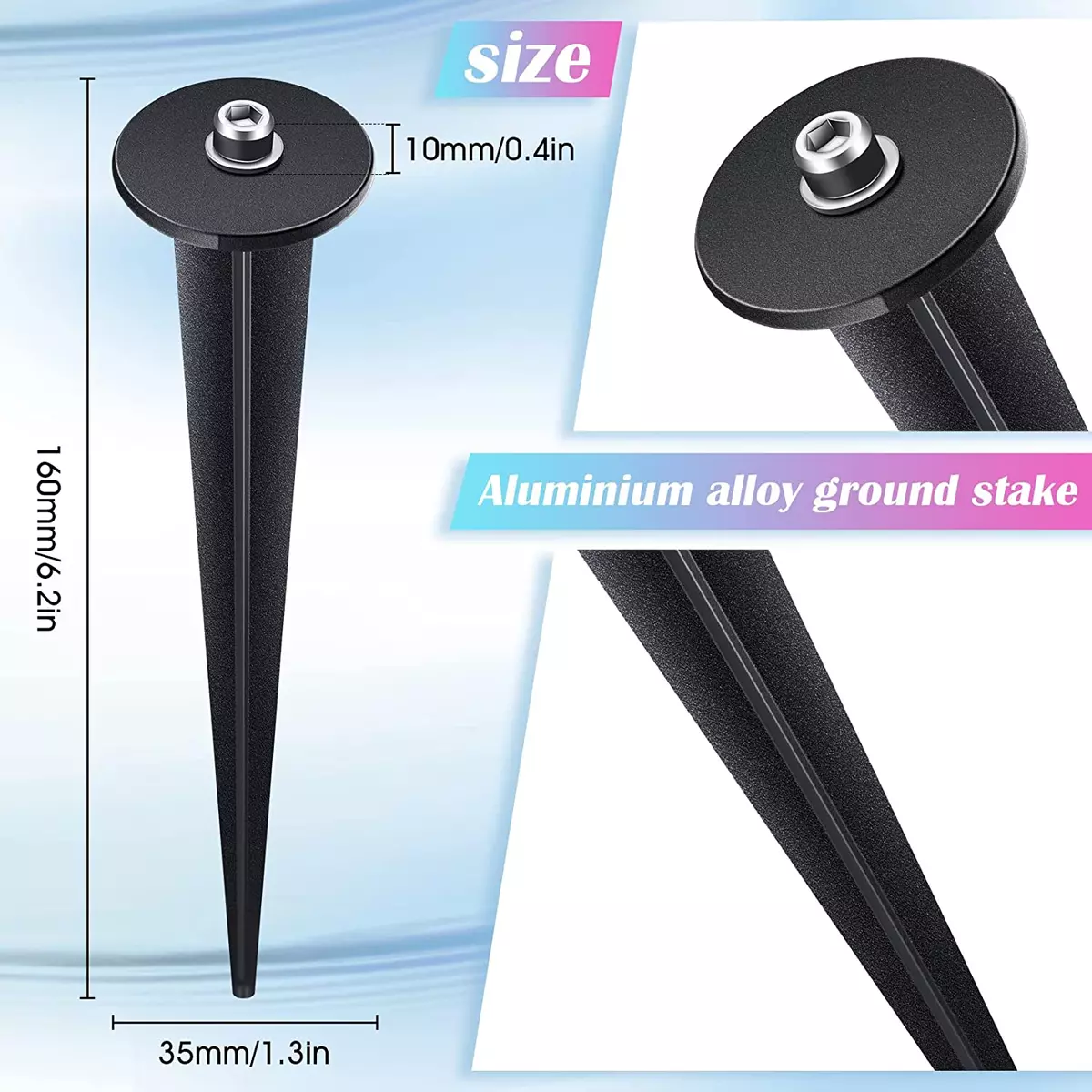 Flood on sale light stake