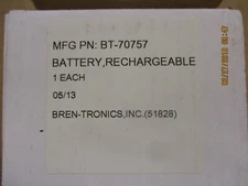 BT-70757 BREN-TRONICS 2.2AH RECHARGEABLE, LITHIUM-ION BATTERY BRAND NEW!