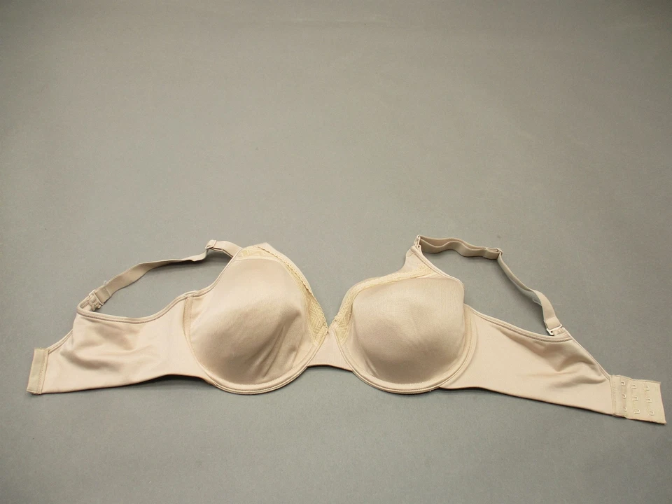 36D/DD Playtex Womens Nude Underwire Shaping Foam Lined Nursing Bra 4H - Image 3 of 4