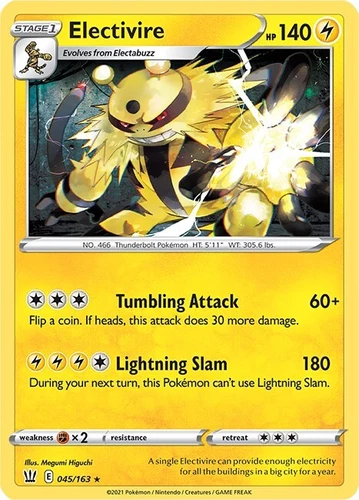 Electivire 045/163 Swsh05: Battle Styles