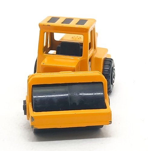 Majorette Construction -Roller - Metal - Orange (3") no Package - Picture 2 of 7