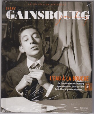 SIGNE GAINSBOURG - 28 PAGES BOOK + 13 TRACKS CD - N° 27 L'EAU A LA BOUCHE