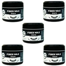 Rolda White Hair Wax 5.29 oz. Fiber Texturizer  Medium Hold & Low Shine| 5 pack|