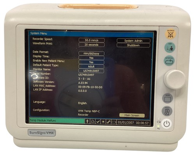 #ad #ad Philips Sure Signs Model No. VM4 Patient Monitor Replacement $188.33
