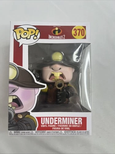 Funko - POP Disney: Incredibles 2 - Underminer Brand New In Box