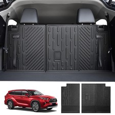 Utiiy Cargo Mat for 2020-2025 Toyota Highlander Grand Highlander 3rd Row