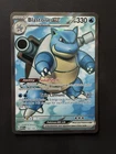 Scarlet & Violet Blastoise EX 184/165 Ultra Rare Full Art Holo Card