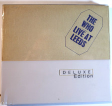 THE WHO "LIVE AT LEEDS" (CD 2 Discs 2001 MCA) DigiPak/Slipcover VG Cond ShipFre