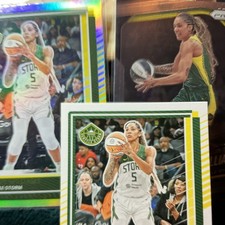 Panini Donruss/Prizm WNBA Gabby Williams Seattle Storm Lot 3 #75 #77