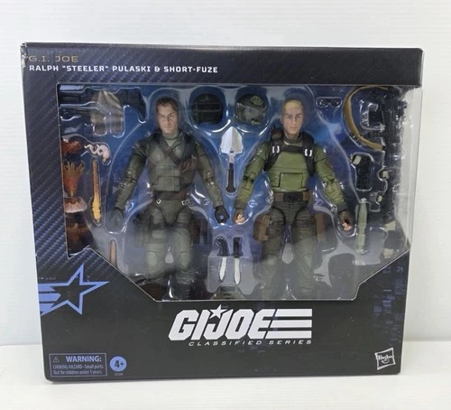 GI Joe Classified #181 Ralph Steeler & Short-Fuze - NEW In Hand - FREE SHIPPING